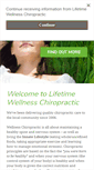 Mobile Screenshot of lifetimewellness.co.uk
