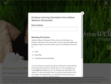 Tablet Screenshot of lifetimewellness.co.uk
